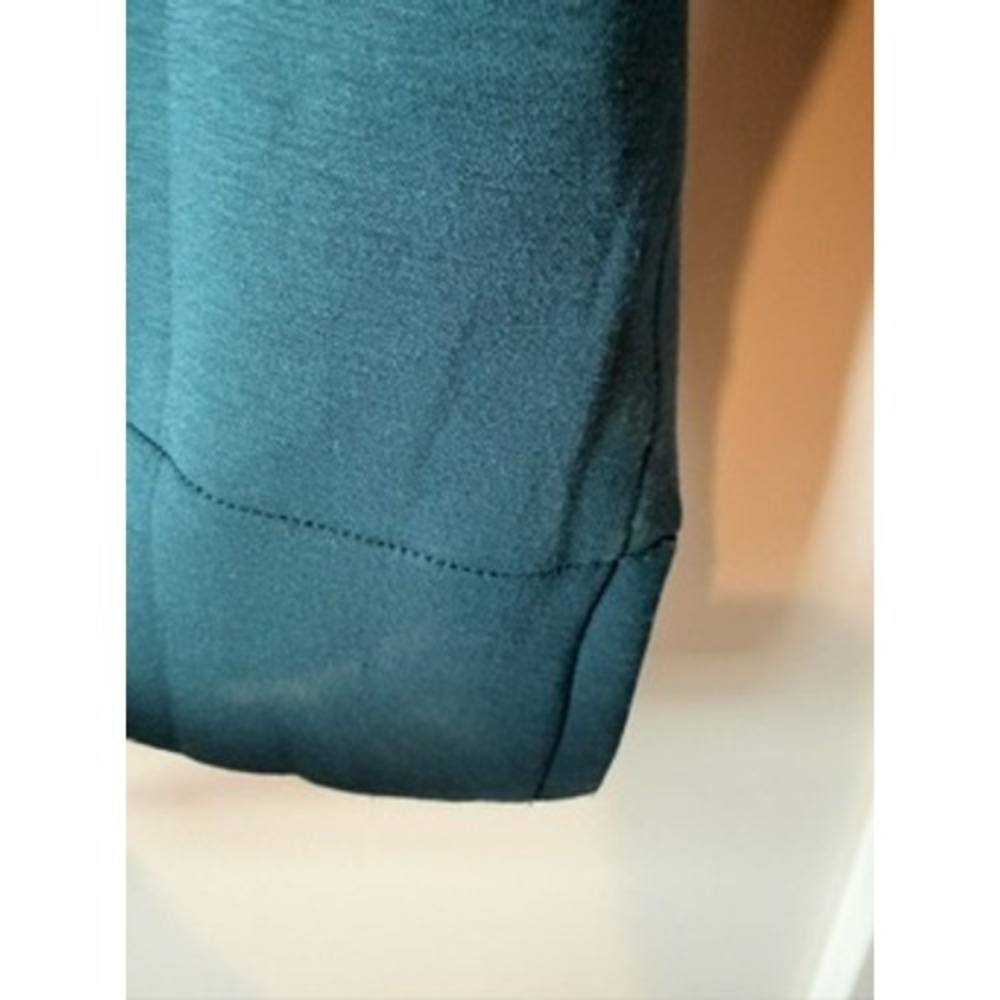 Spanx AirEssentials Half Zip Pullover Sweatshirt Dark Emerald Green Women Small - Picture 6 of 6